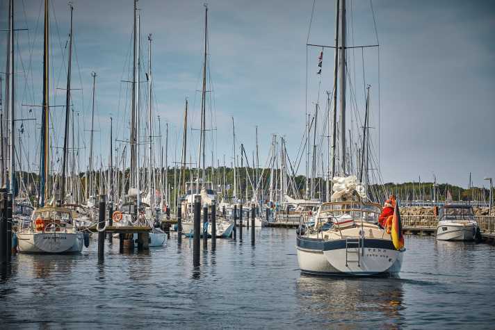   In Kiel-Schilksee, prices for permanent residents will remain stable in 2022, day guests will pay more