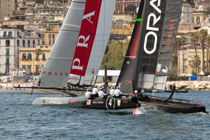   Luna Rossa Swordfish davanti a Oracle: com'era la flotta?