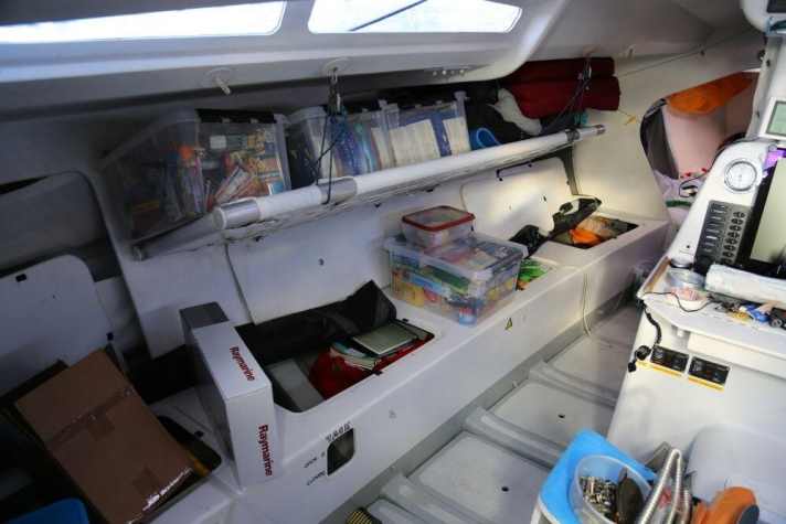   La "Croix du Sud" sottocoperta: l'intimità di una sala da ballo vuota