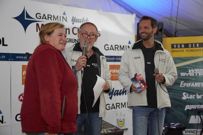   Beate Keil – Gewinnerin der seemännischen Geschicklichkeitsspiele 2017