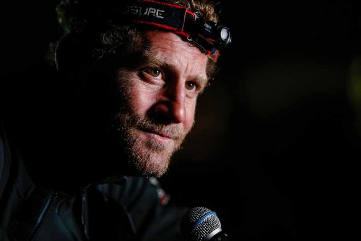   Dongfeng skipper Charles Caudrelier