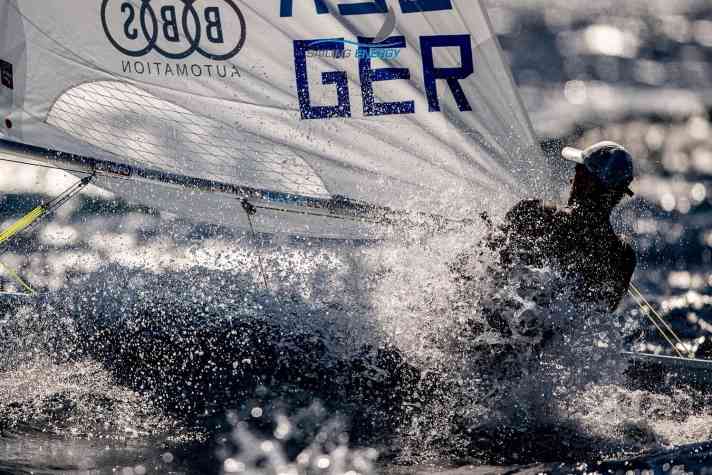   Philipp Buhl in action off Mallorca: The Allgäuer had to admit defeat under value