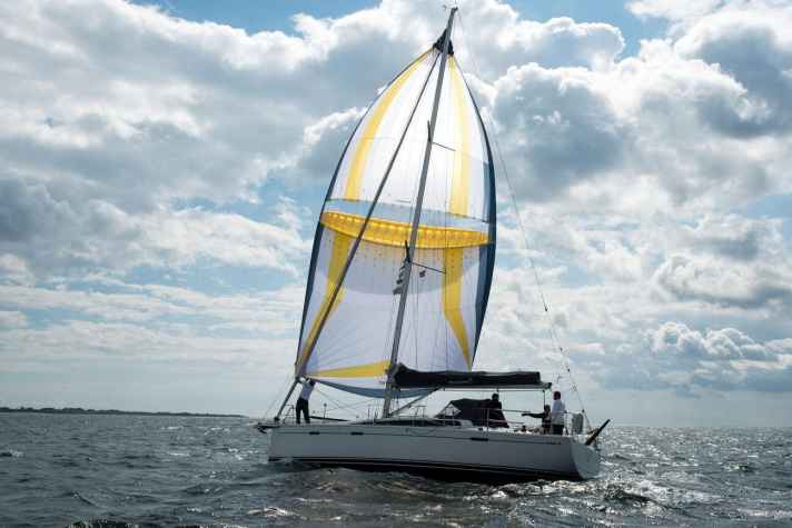   Il nuovo Parasailor di Istec in azione
