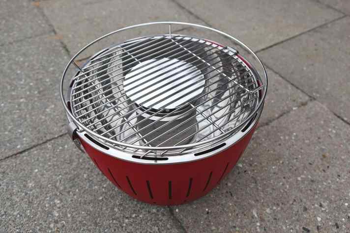 The Lotus grill is always well ventilated