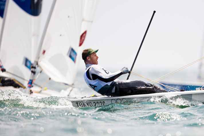   Always gives 100 per cent and is once again among the medal candidates: Laser idol Robert Scheidt
