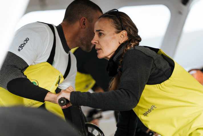   Dona Bertarelli is a very experienced sailor