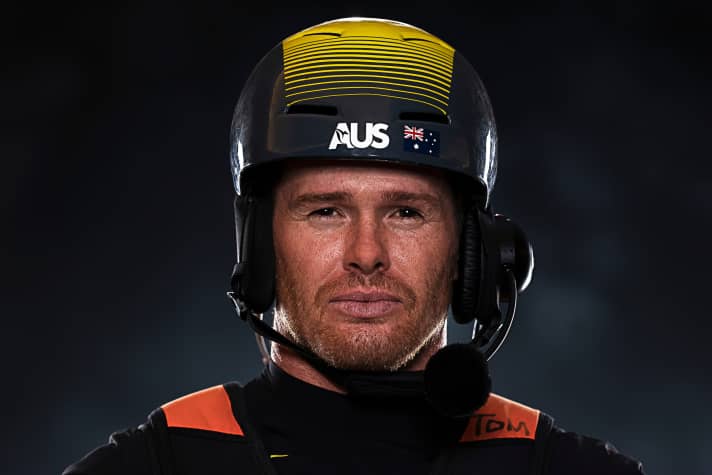 Auch der Beste seiner Zunft konnte die Kenterung der Australier nicht vermeiden: Skipper und Steuermann Tom Slingsby