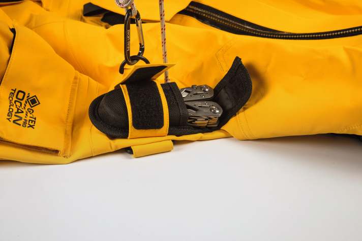   The multi-tool holder testifies to practical experience