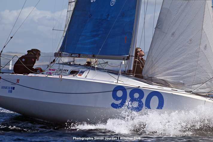   Her compatriot Christian Kargl, with whom she won the 2019 European Mixed Offshore Championship, was one of the people who helped her get into offshore single-handed sailing