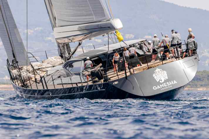   Die Gesamtsiegerin beim Superyacht Cup Palma: "Ganesha"
