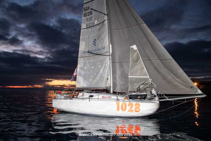   Oberle è in sella al suo maxi solo dal 2020
