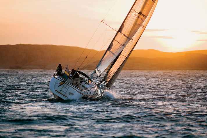   Sulla costa dell'arcipelago svedese, la differenza tra il vecchio e il nuovo SKN può arrivare a meno 0,12 metri.