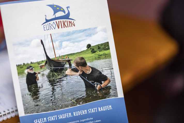 Flyer of the "Euro-Viking" project