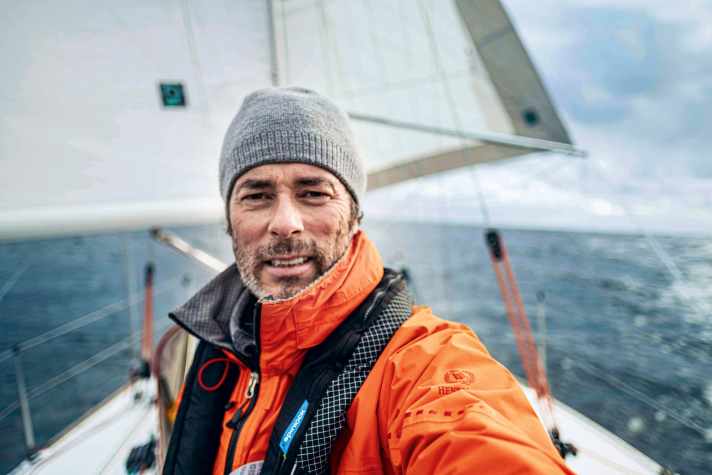 Philipp Hympendahl auf seiner AFRICAN QUEEN.
Törn von Workum im IJsselmeer bis Portimao, Portugal.