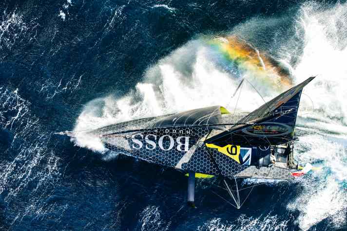 Nel Vendée Globe 2017/18, Alex Thompson ha navigato per 539,53 miglia nautiche in 24 ore.