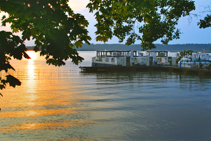  Travelling on the Masurian Lakes