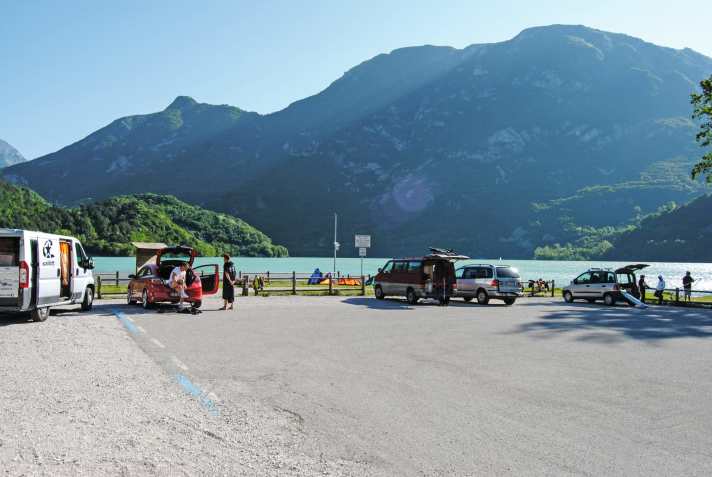   Ruhe vor dem Sturm am Lago di Cavazzo