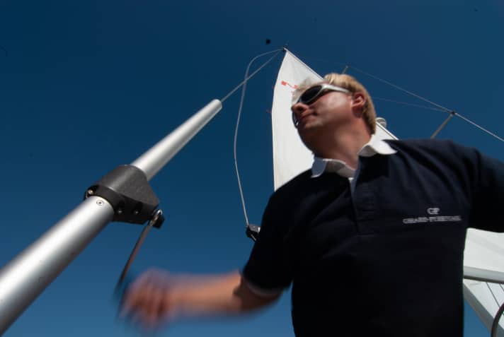 Argomento: Reefing, Redazione: Hauke Schmidt, Lasse Johannsen, Fiordo di Kiel, 28.07.08