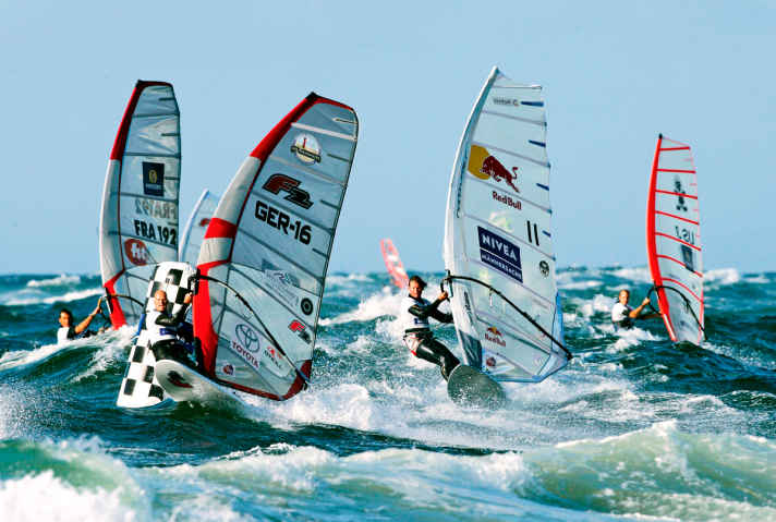 Bernd Flessner beim Nivea World Cup 2006 auf Sylt
