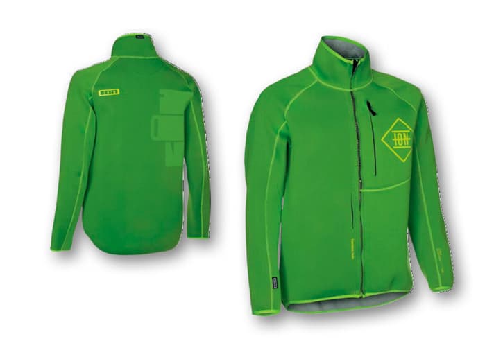 ION Neo Cruise Jacket - Neoprenjacke mit extra warmem Windschutz, stabiler Frontreissverschluss mit längs verlaufender Trapezöffnung. Größen 48/S, 50/M, 52/L, 54/XL