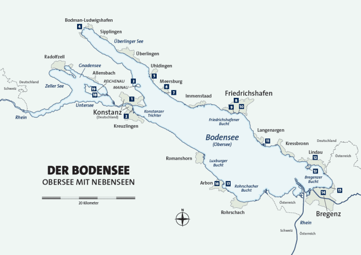   Overview map