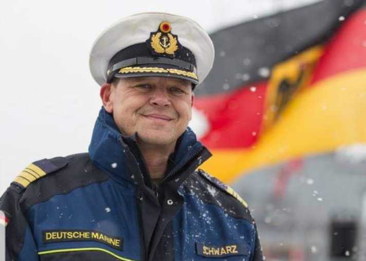 Il capitano di fregata Martin Schwarz vede aumentare l'attenzione del pubblico sul tema della marina.