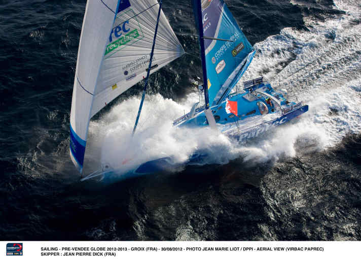   Uno dei preferiti: "Paprec-Virbac 3" di Jean-Pierre Dick.