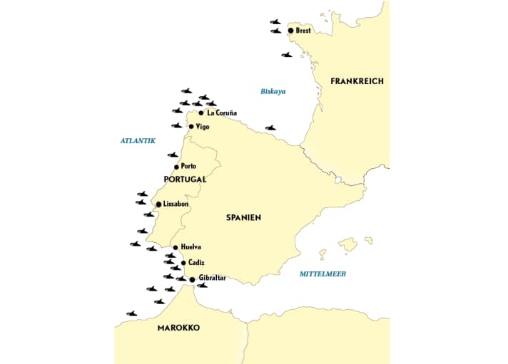 According to experts, the attacks on sailing yachts always come from the same animals. They belong to the Orca Iberica population, named after the Iberian Peninsula, on whose Atlantic coast they spend the summer months. As the animals are not found there for several weeks in winter, they are referred to as semi-resident. Attacks are therefore reduced there