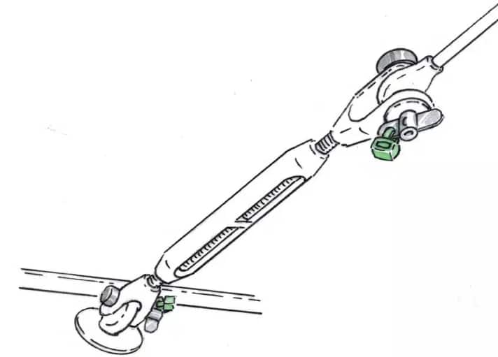 Wantenspanner Schäkel Lifehacks