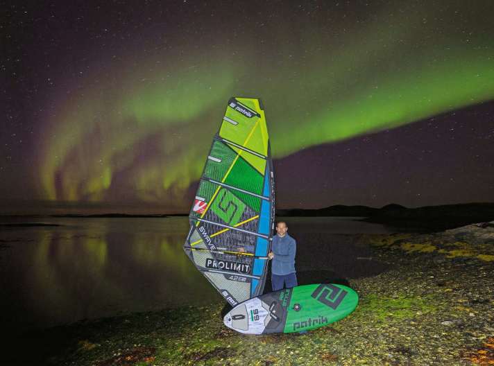 "The auroras danced in the sky. It seemed like fireworks, right above our heads." Flo Luther