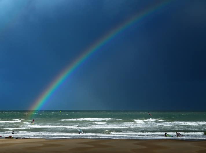 WIssant, south of Calais on the English Channel, is one of the best wave spots in northern France and benefits above all from strong south-westerly winds.