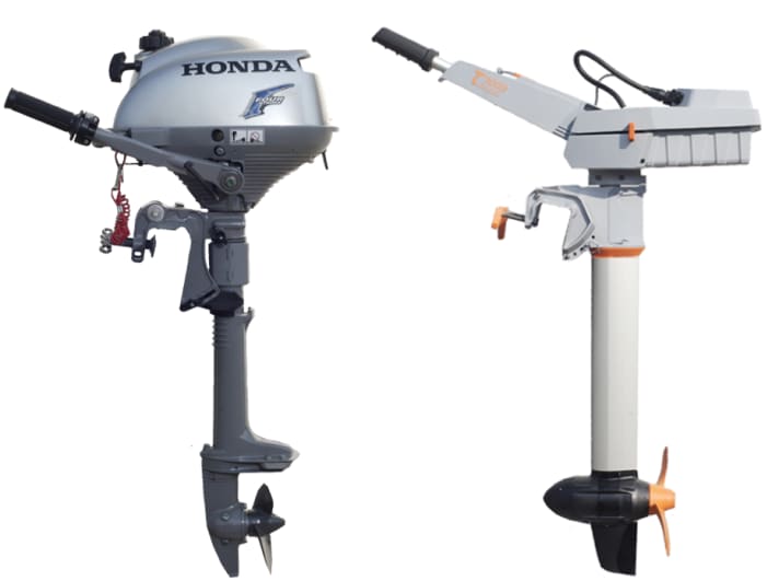 Outboard motors in the 2.5 hp class | se