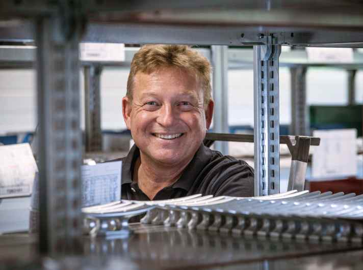   Co-Managing Director Meinrad Hiller (59) is the heart and soul of Pfeiffer and, as a long-standing sales manager, knows most of his customers personally