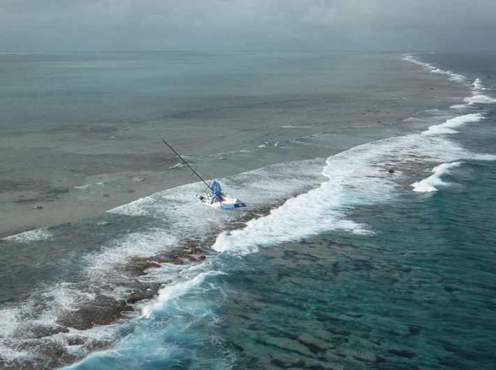   Die dramatische Luftaufnahme zeigt das Vestas-Unglück in seinem ganzen Ausmaß