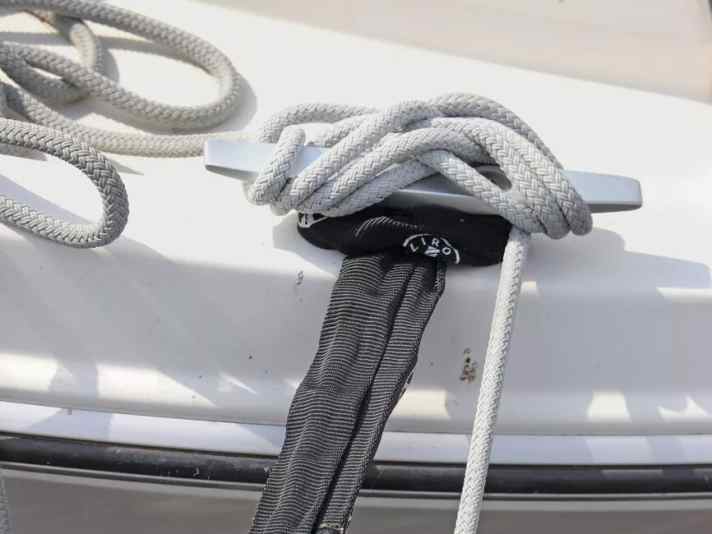 Always useful at the mooring: Mooring lines