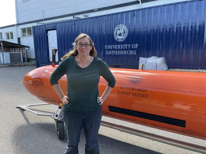 Anna Wåhlin, polar researcher and professor at the University of Gothenburg