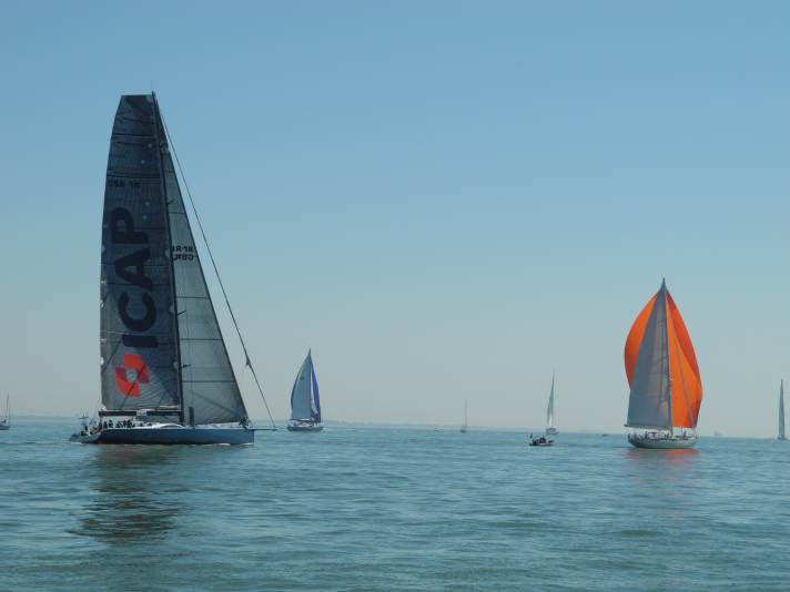 Waiting for wind. | d.