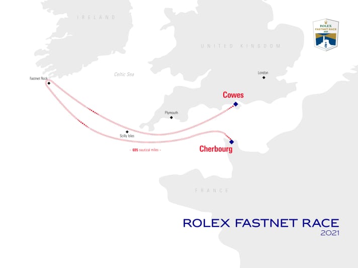 Demanding ocean race: This 695 nautical mile course had to be mastered. | n.