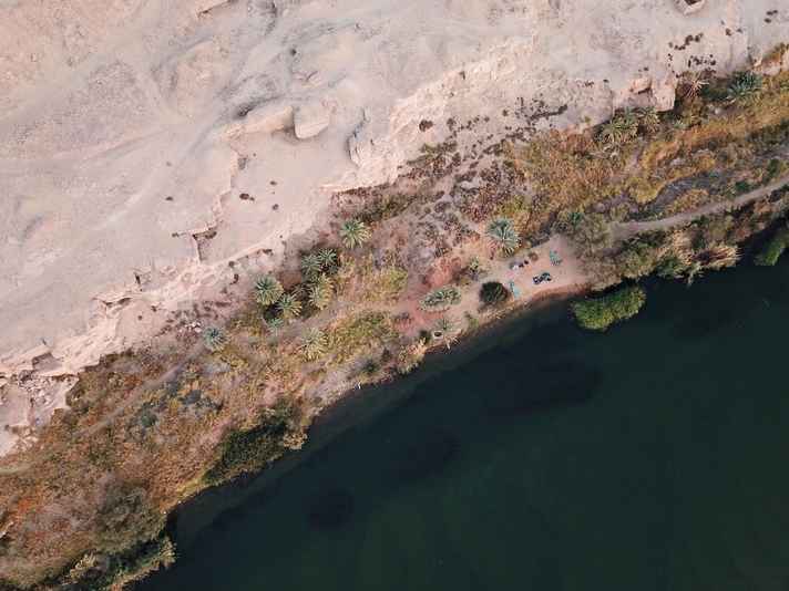 Camping on the banks of the Nile was how Tim and Torsten had imagined their trip. In reality, the military did not allow them the freedom.