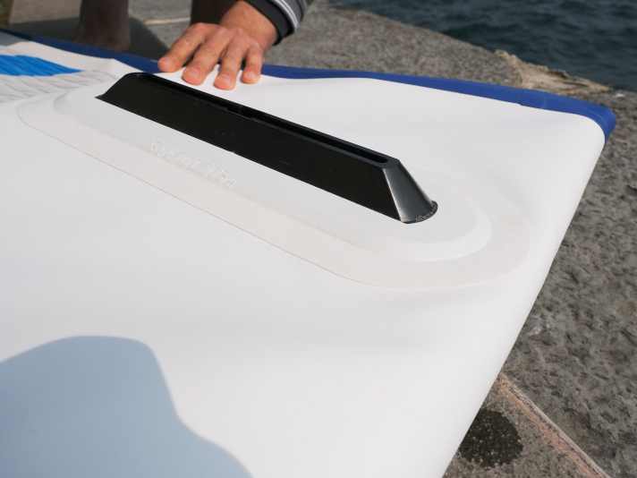 Board aufrollen ohne Knickkante am Finnenkasten