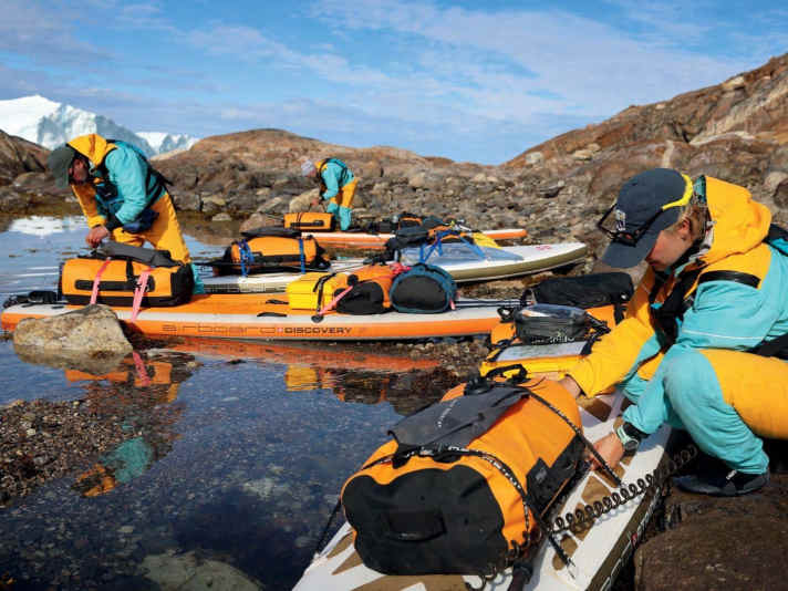 Loading and unloading the boards becomes increasingly easy as the routine grows.