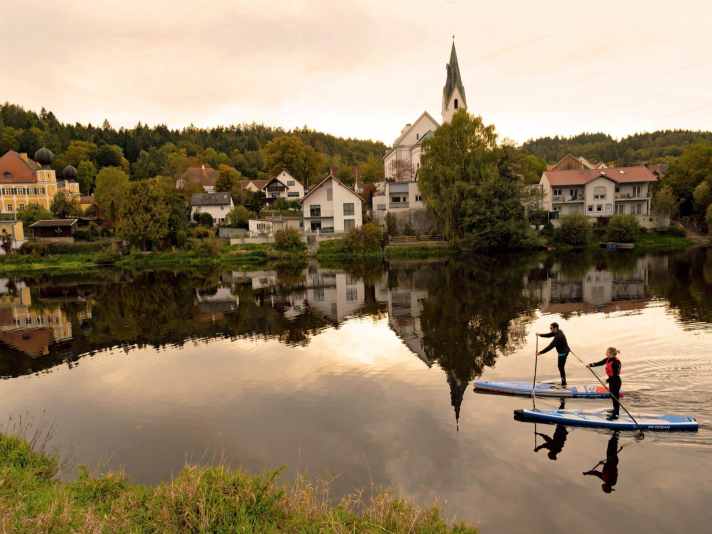 We reach our destination for the day, Ramspau, at dusk and marvel at the extraordinary architecture of the castle.