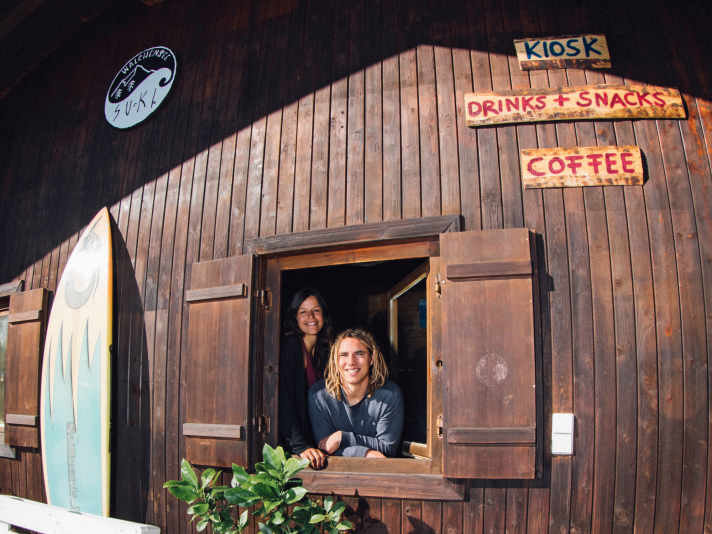 Andi and Rita were able to take over the long-established surf centre on Lake Walchensee and have transformed it into a small windsurfing idyll and meeting point for the scene.