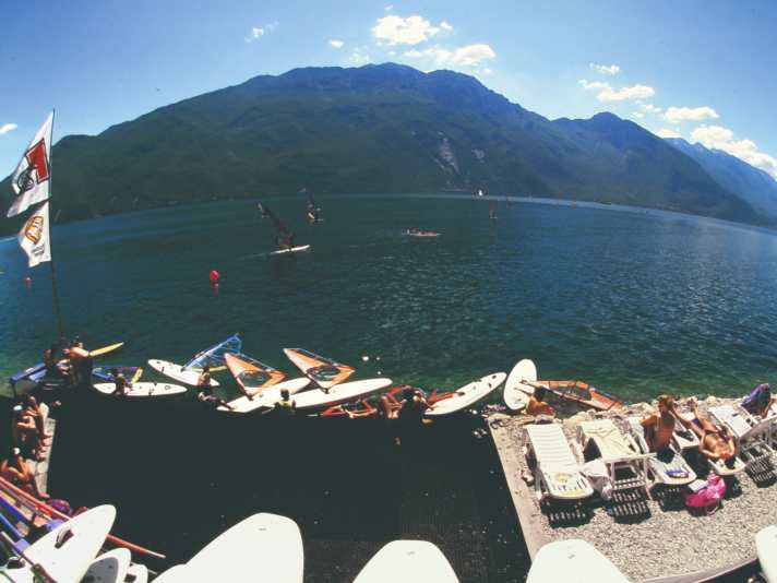 Home sweet home – für Michi Bouwmeester war der Gardasee lange sein Zuhause.