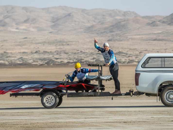 Gunnar Asmussen reeled off up to 25 runs on the best days. Then it's back to the start box by shuttle