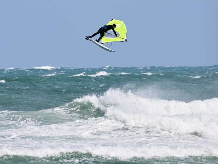 Good top speed & light on its feet - the Hookipa Quad is also great fun for jumping