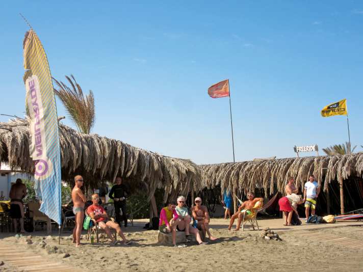 Things are also relaxed in El Naaba.