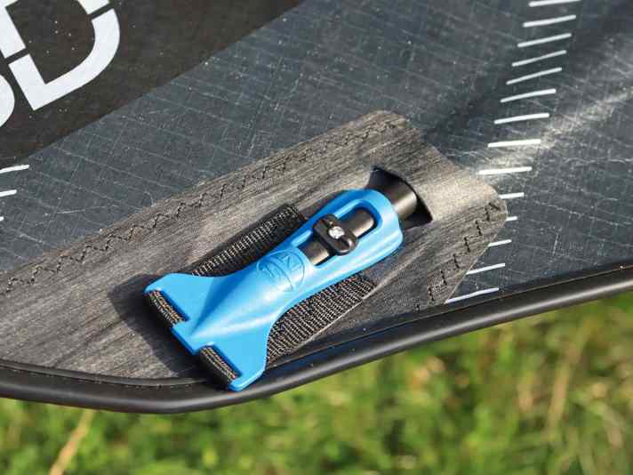 Four battens stabilise the North Sails X-Over 4.7.