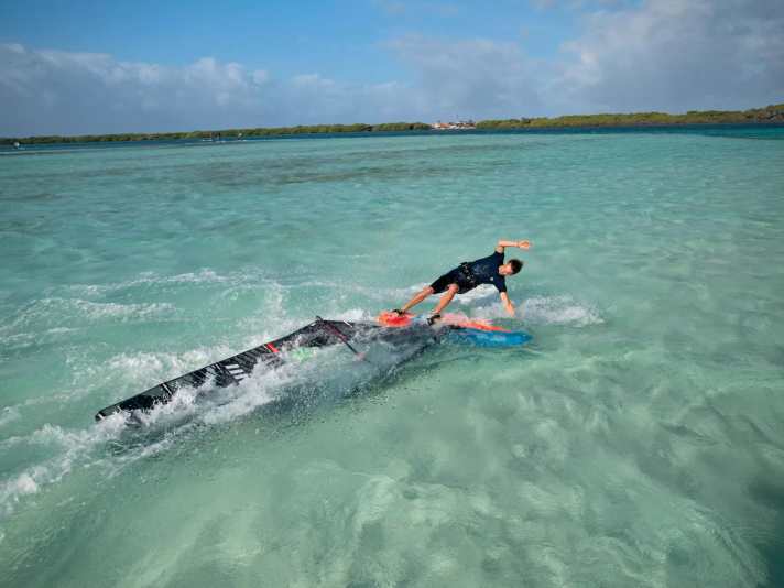 No master has ever fallen from the sky. Danger of falling if you don't get out of the loop in time during a freestyle move.