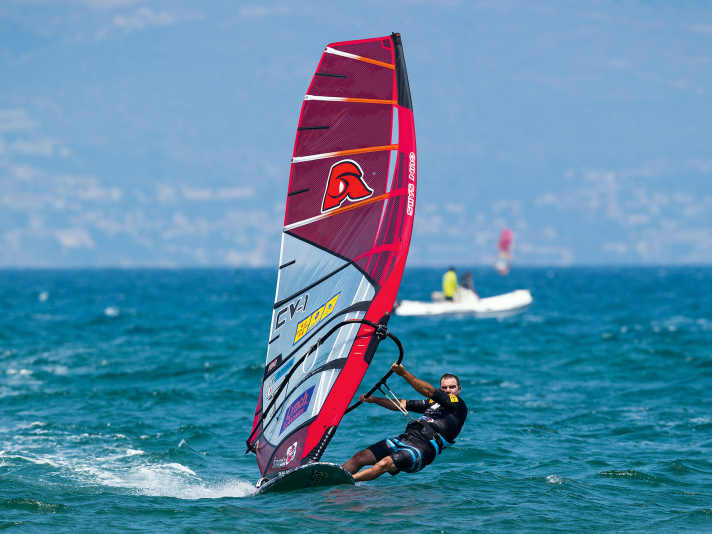 After a run, I rolled up all my sails, packed the boards in the car and drove to my family - that was it. "